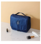 Travel cosmetic storage bag --navy blue