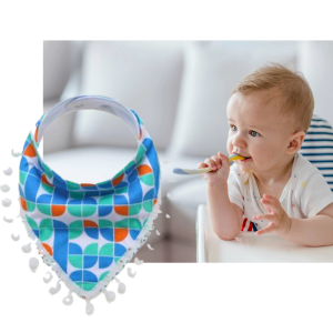 Triangle towel pure cotton baby bib - MQ0003