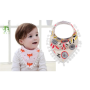 Triangle towel pure cotton baby bib - MQ0004