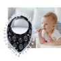Triangle towel pure cotton baby bib - MQ0007