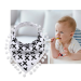 Triangle towel pure cotton baby bib - MQ0009