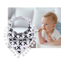 Triangle towel pure cotton baby bib - MQ0009