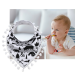 Triangle towel pure cotton baby bib - MQ0010