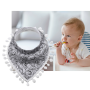 Triangle towel pure cotton baby bib - MQ0012