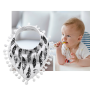 Triangle towel pure cotton baby bib - MQ0013