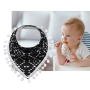 Triangle towel pure cotton baby bib - MQ0014