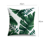 Tropical green leaves Pillowcase - type B