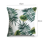 Tropical green leaves Pillowcase - type G