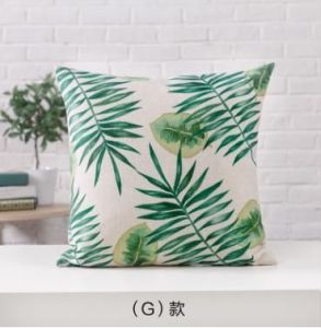 Tropical green leaves Pillowcase - type G