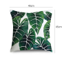 Tropical green leaves Pillowcase - type K