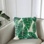 Tropical green leaves Pillowcase - type K