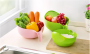Vegetable washing basin (10cm x 28cm) big - green