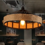 Vintage Industrial Iron Chain Ceiling Lamp- D40cm(without bulb)