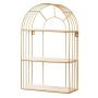 Wall decoration shelf, rack 45x28 Gold