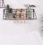 Wall decoration shelf wire 45x13,5 - black
