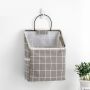 Wall Hanging Bag - Gray Grid