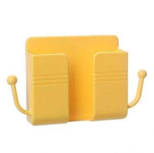 Wall Sticky Storage Bracket - Yellow