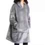 Warm Robe--grey