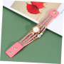 Watch and bracelets set (Pink Color)