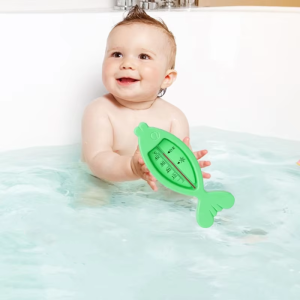Water temperature thermometer - green