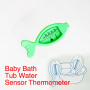 Water temperature thermometer - green