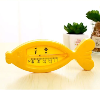 Water temperature thermometer - yellow