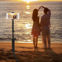 Waterproof handheld selfie pole landing tripod (foldable three times)