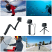 Waterproof handheld selfie pole landing tripod (foldable three times)