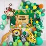 Wedding party supplies Balloon chain kit - forest animal