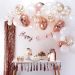 Wedding party supplies Balloon chain kit - rose-gold & pink-white
