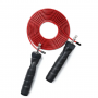 Weight rope skipping Professional training - wirerope black/red