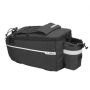 Wielofunkcyjna torba termiczna na bagażnik/ Izolowana sakwa rowerowa na bagażnik — czarna
