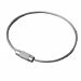 Wire Rope Key Ring Stainless Steel Pendant Circle EDC Tool 2mm