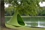 Wiszący kokon / namiot –zielony, 180 x150