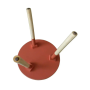 Wooden Coffe table 40cm - red