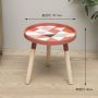 Wooden Coffe table 40cm - red