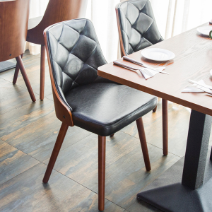 Wooden comfortable dining chair (1 pair/set)