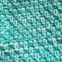 Wool knitted Mermaid tail 80*180 - green