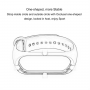 Xiaomi Mi Band rubber 3/4 belt - black