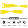 Xiaomi Mi Band rubber 3/4 belt - yellow