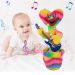 Zabawka dla dzieci - Tańczący i śpiewający Huggy Wuggy - tęcza