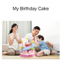 Zestaw klocków - ciasto urodzinowe (77 klocków)